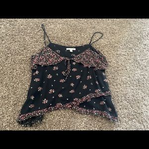 floral tank top